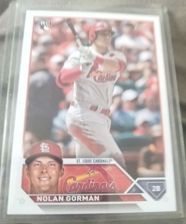 2023 Topps Series 1 #16 Nolan Gorman — front