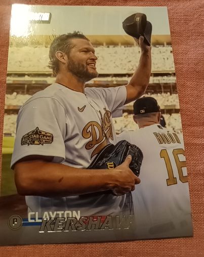 2023 Topps Stadium Club #299 Clayton Kershaw Los Angeles Dodgers — front