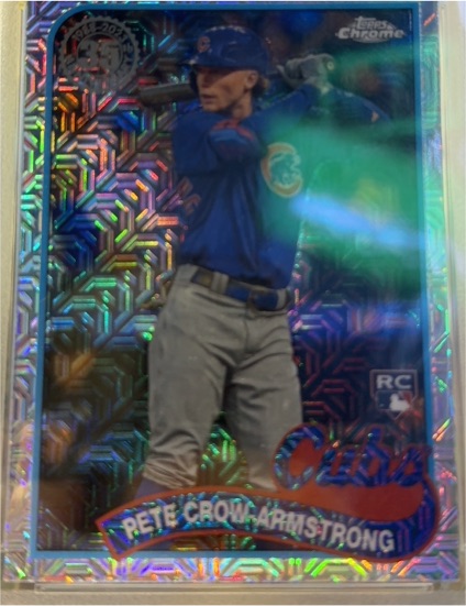 2024 Topps #T89C-86 Pete Crow-Armstrong Chrome Silver Pack Rookie — front