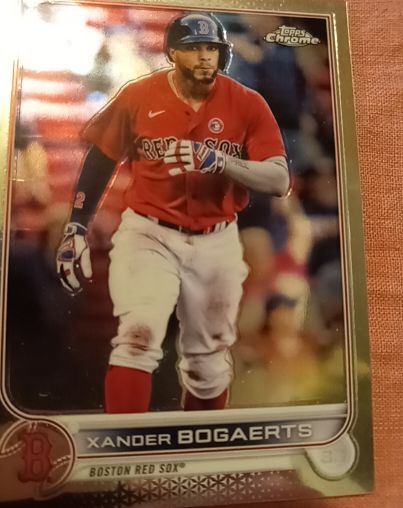 2022 Topps Chrome #55 Xander Bogaerts — front