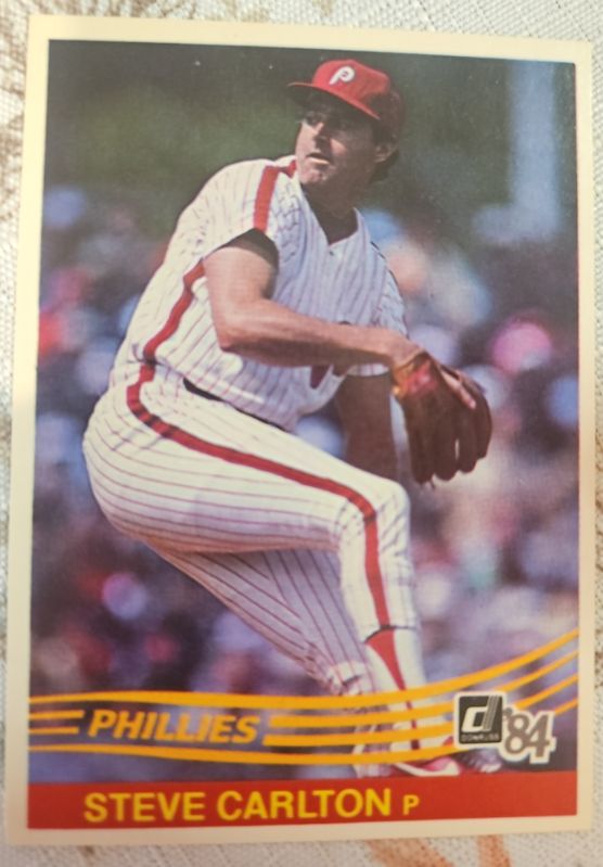 1984 Donruss #111 Steve Carlton — front