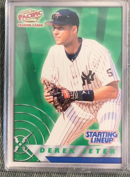 1997 Pacific Starting Lineup Derek Jeter — front