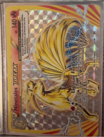 2016 Pokemon TCG XY Evolutions #16 Ninetales BREAK — front