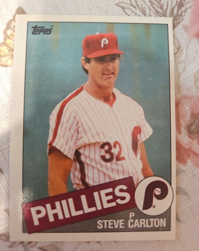 1985 Topps #360 Steve Carlton — front