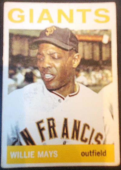 1964 Topps #150 Willie Mays — front