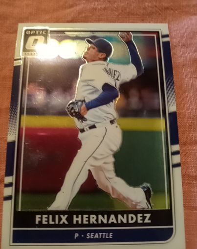 2016 Donruss Optic #88 Felix Hernandez — front