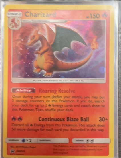 2019 Pokémon TCG Sun & Moon #SM226 Charizard — front