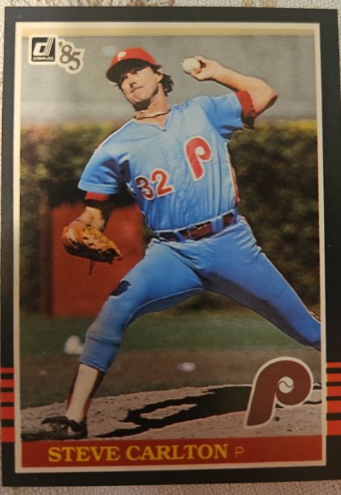 1985 Donruss #305 Steve Carlton — front