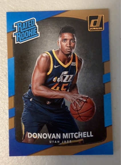 2017-18 Donruss #188 Donovan Mitchell — front
