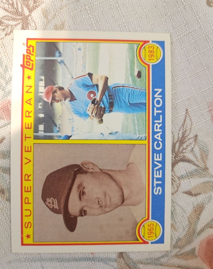 1983 Topps #71 Steve Carlton — front