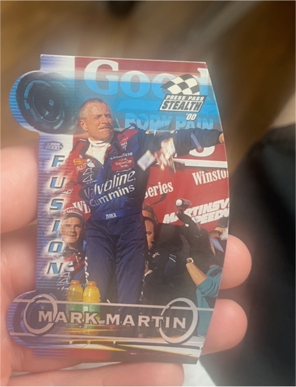 2000 Press Pass Stealth Fusion #FS15 Mark Martin — front