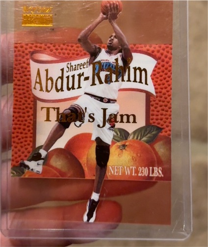 1998 Skybox Premium That's Jam Shareef Abdur-Rahim — front