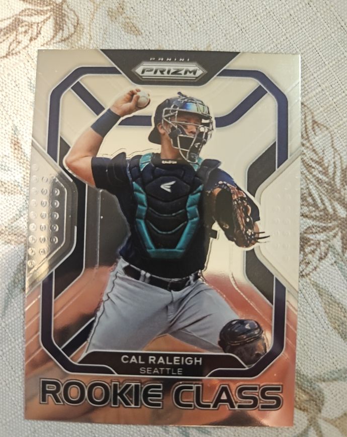 2022 Panini Prizm #RC-21 Cal Raleigh Rookie Class — front