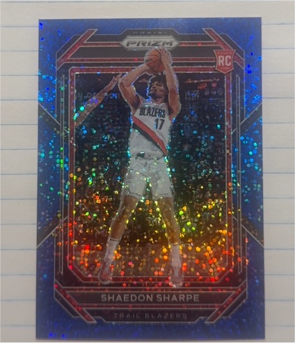 2022-23 Panini Prizm #250 Shaedon Sharpe — front