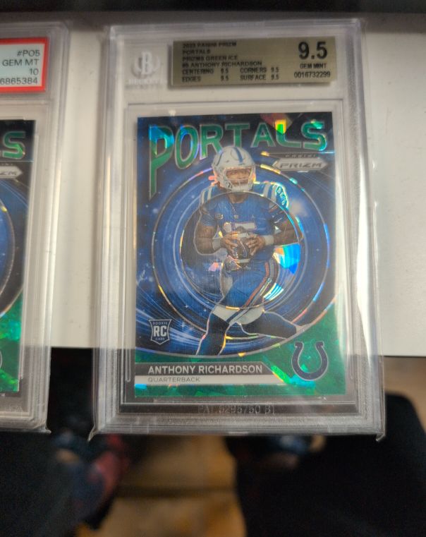 2023 Panini Prizm Portals #PO-5 Anthony Richardson — front