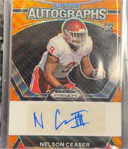 2024 Panini Prizm Draft Picks #DPA-NCR Nelson Ceaser — front