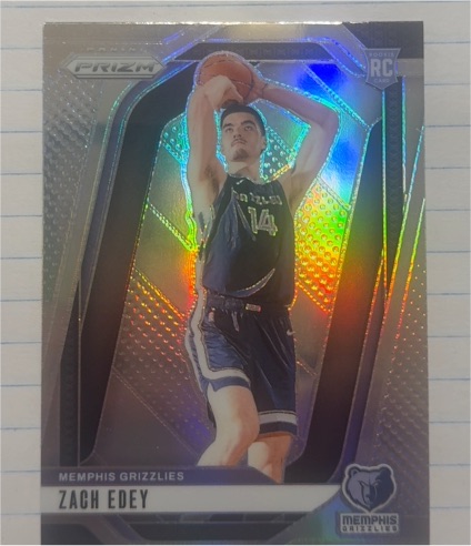2024-25 Panini Prizm #249 Zach Edey — front