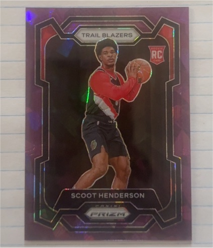 2023-24 Panini Prizm #141 Scoot Henderson — front