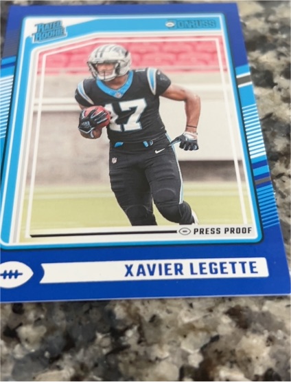 2024 Donruss Rated Rookie #323 Xavier Legette — front