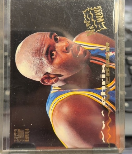 1993-94 Topps Stadium Club #268 Chris Webber Golden State Warriors — front