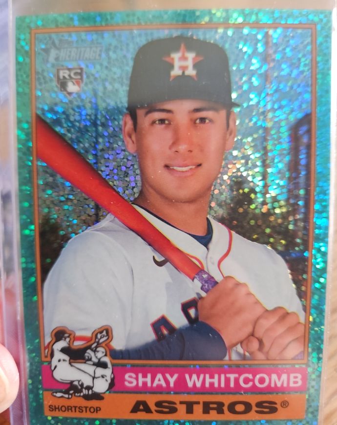 2025 Topps Heritage #362 Shay Whitcomb — front