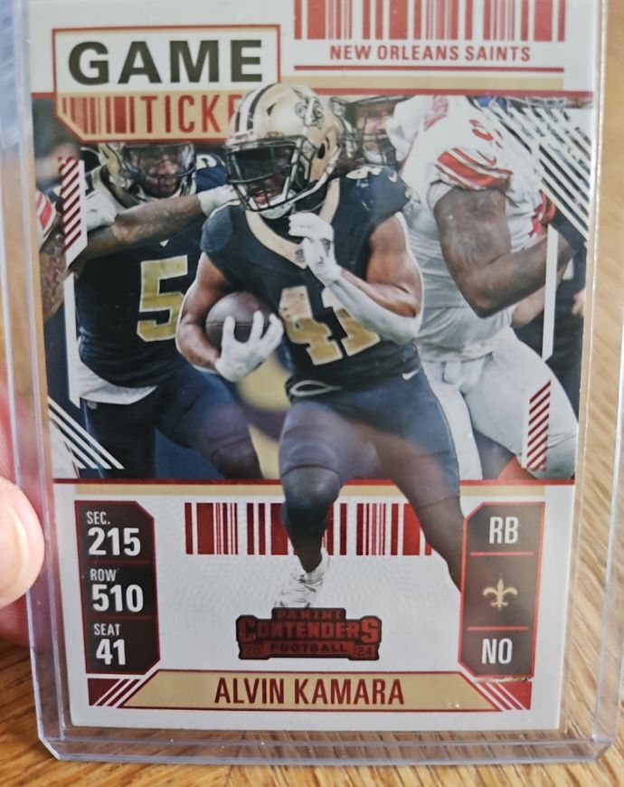 2024 Panini Contenders #71 Alvin Kamara — front