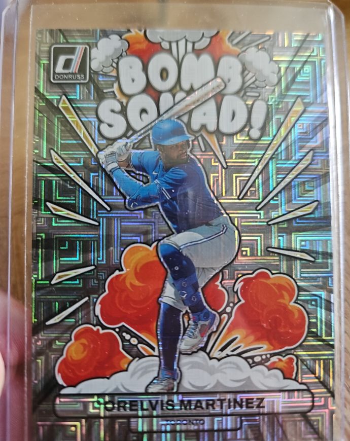 2023 Donruss Bomb Squad #BS5 Orelvis Martinez — front