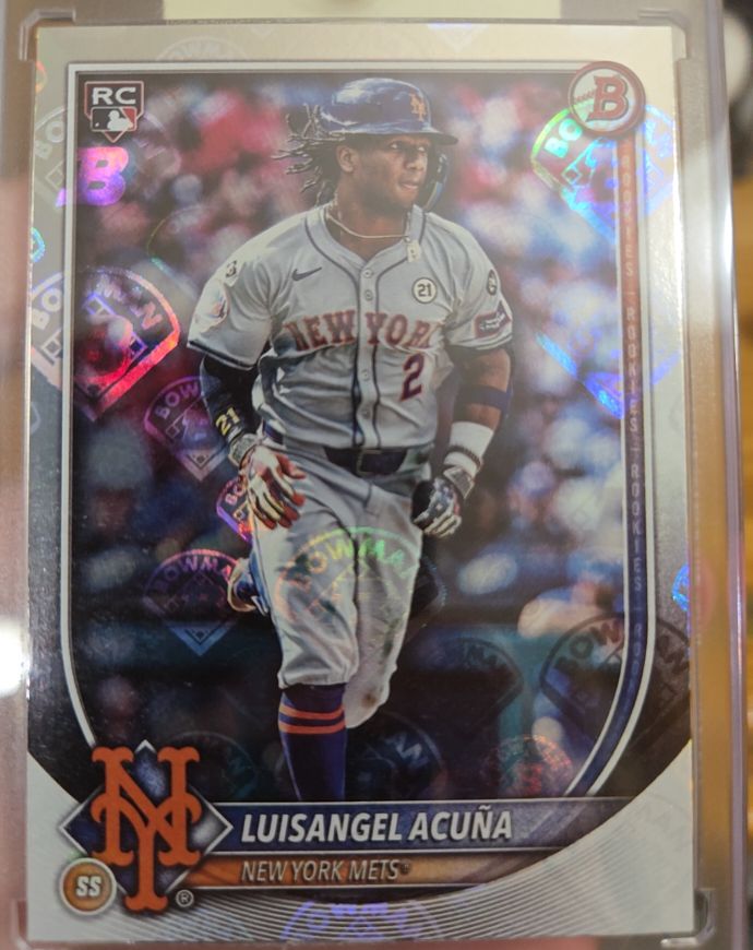 2025 Bowman #83 Luisangel Acuña — front