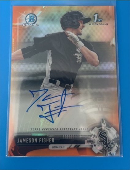 2017 Bowman Chrome #CPA-JF Jameson Fisher — front