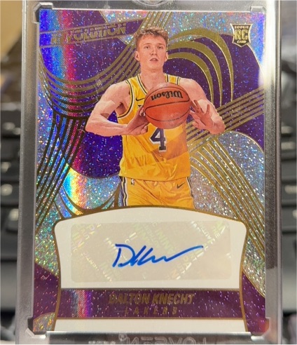 2024-25 Panini Revolution #RA-DAL Dalton Knecht — front