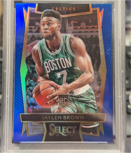 2016-17 Panini Select #33 Jaylen Brown Rookie Card — front