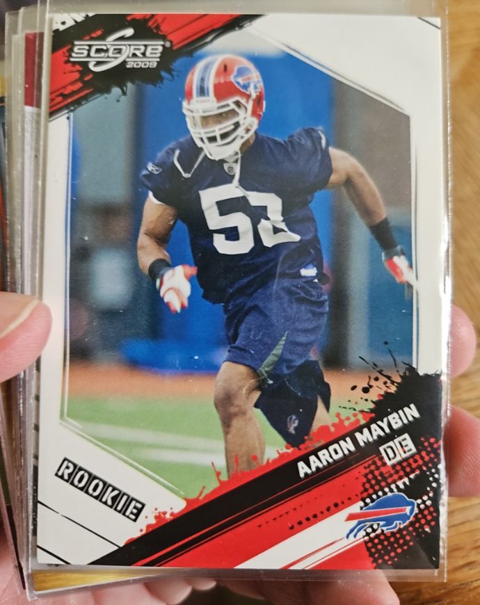 2009 Score #304 Aaron Maybin Rookie — front