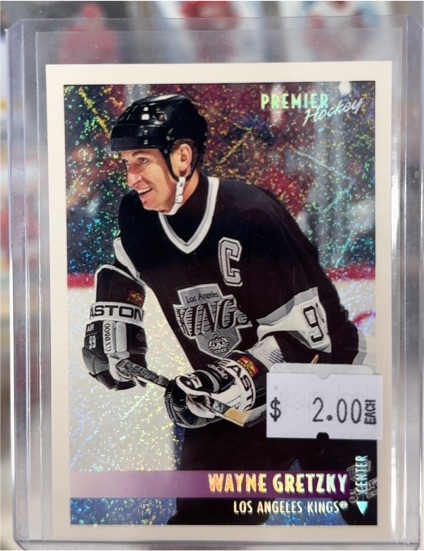 1993-94 Topps/OPC Premier #375 Wayne Gretzky — front