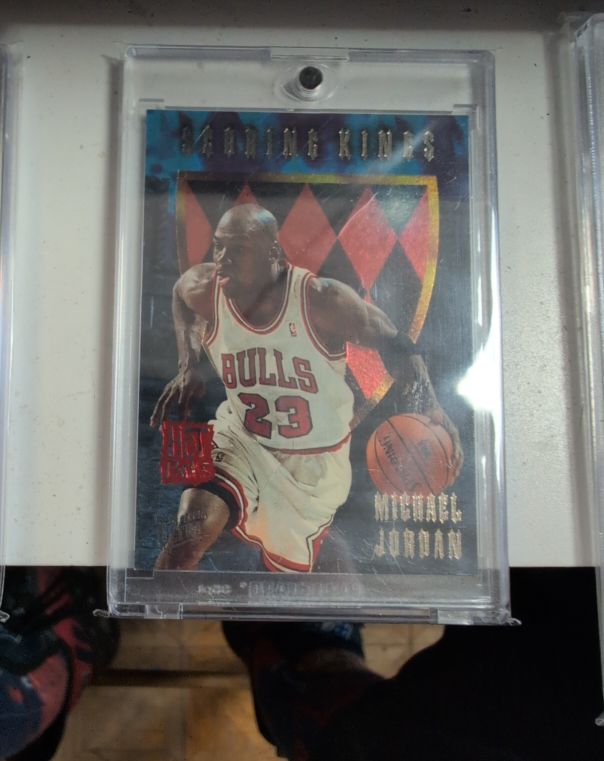 1995 Fleer Ultra Scoring Kings Hot Packs #4 Michael Jordan — front