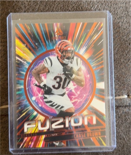 2025 Panini Luminance Fuzion #4 Chase Brown — front