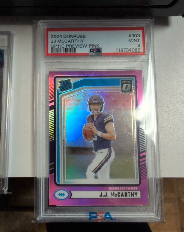 2024 Donruss #303 J.J. McCarthy — front