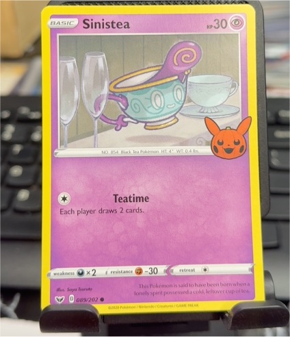 2023 Pokémon Trick or Trade #089 Sinistea — front