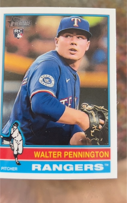 2025 Topps Heritage #101 Walter Pennington — front