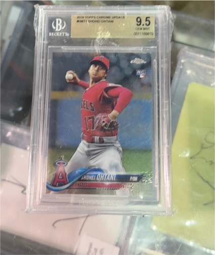 2018 Topps Chrome Update #HMT1 Shohei Ohtani — front