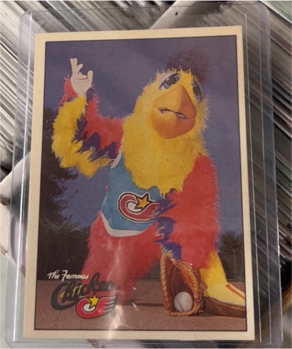 1984 Donruss #651 The San Diego Chicken — front
