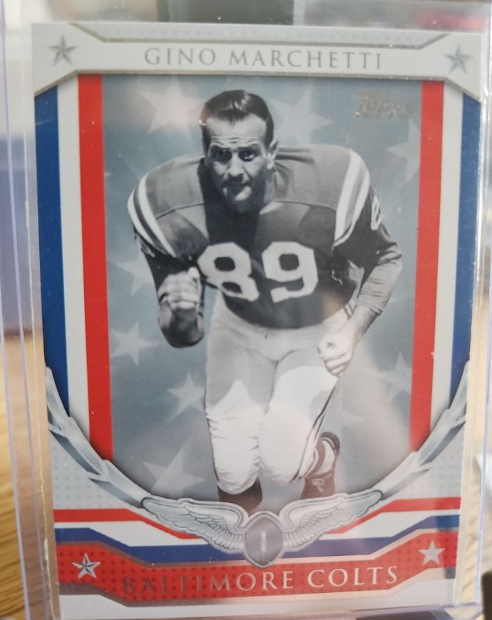 2008 Topps Honor Roll #HR-GM Gino Marchetti — front