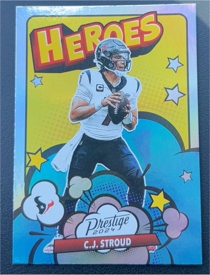 2024 Panini Prestige #2 C.J. Stroud Heroes — front