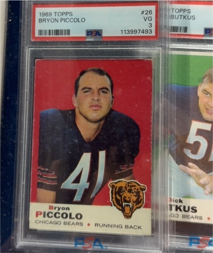 1969 Topps #26 Bryon Piccolo — front