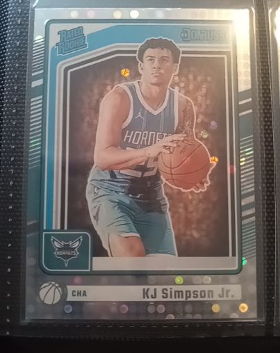 2024-25 Panini Donruss #247 KJ Simpson Jr. — front