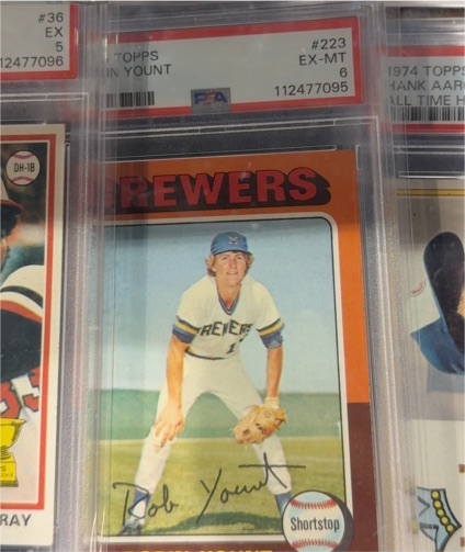 1975 Topps #223 Robin Yount — front