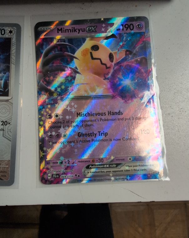2023 Pokemon S&V Journey Together #069 Mimikyu ex — front