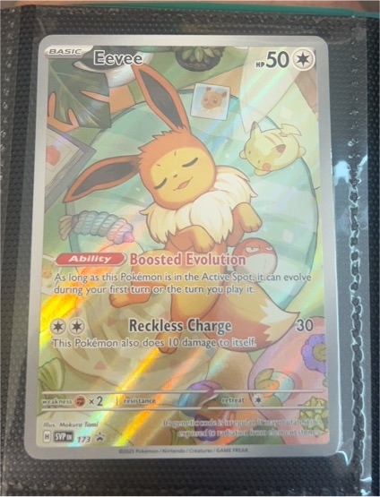 2025 Pokémon Scarlet & Violet Promo #173 Eevee — front