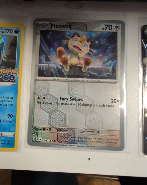 2024 Pokémon Shrouded Fable #048 Meowth — front