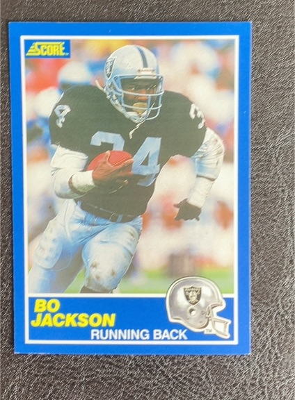 1989 Score #2 Bo Jackson — front