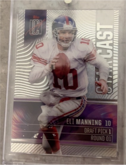 2024 Topps Signature Class Starcast Acetate #SC-24 Eli Manning — front